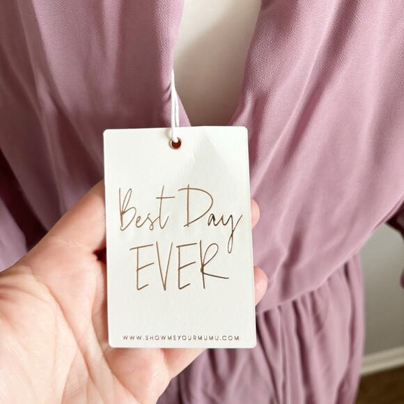 Show Me Your Mumu Emily Maxi Dress 1X Antique Rose NWT - Picture 7 of 9